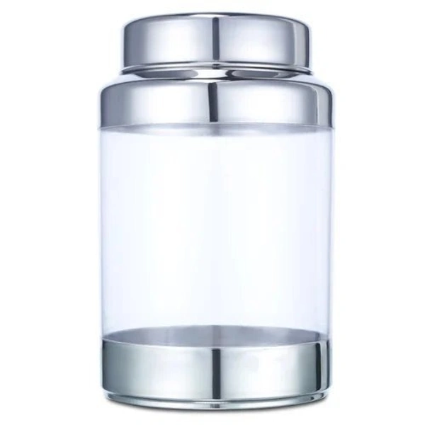 VIRTUE SMART STORAGE NO6 STAINLESS STEEL JAR 1100ML - Gray, 12, 25, 10