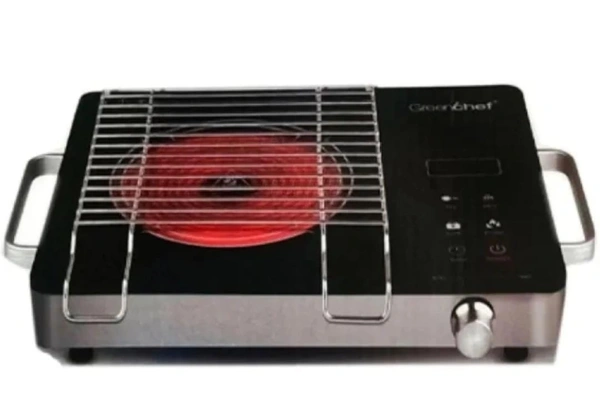 GREENCHEF RAPIDO INDUCTION COOKTOP 2000W (BLACK, TOUCH BUTTON) - Black, 46, 11.5, 38