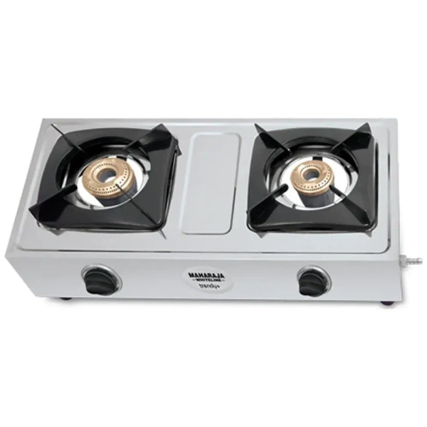 MAHARAJA WHITELINE TRENDY PLUS 2 BURNER GAS STOVE - Gray, 40, 18, 22