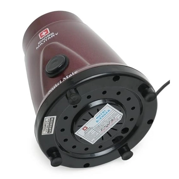 SWISS MILITARY Nutri Mate Blender 500 Watt - Red, 28, 22, 20