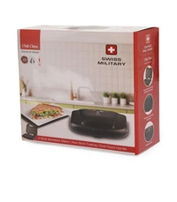 SWISS MILITARY Club Class Sandwich Maker - Black, 24, 11, 24