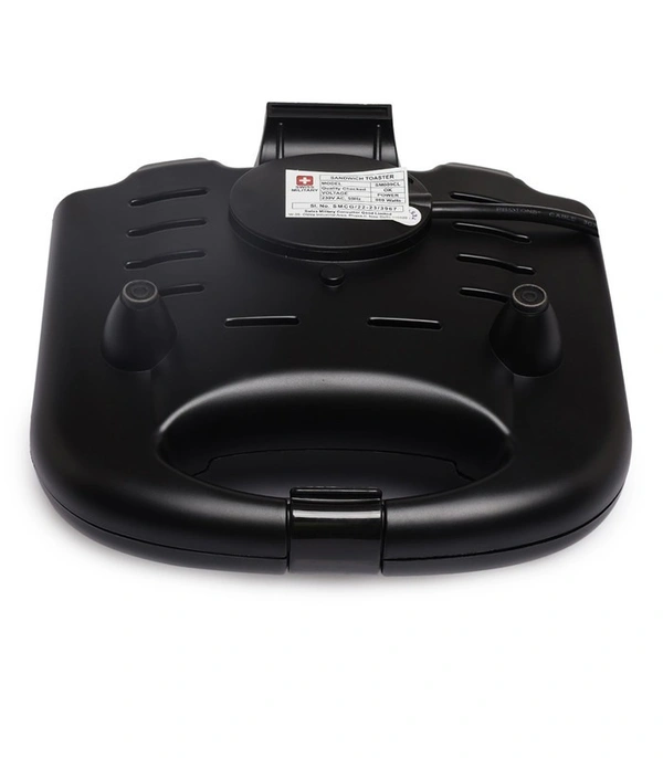 SWISS MILITARY Club Class Sandwich Maker - Black, 24, 11, 24