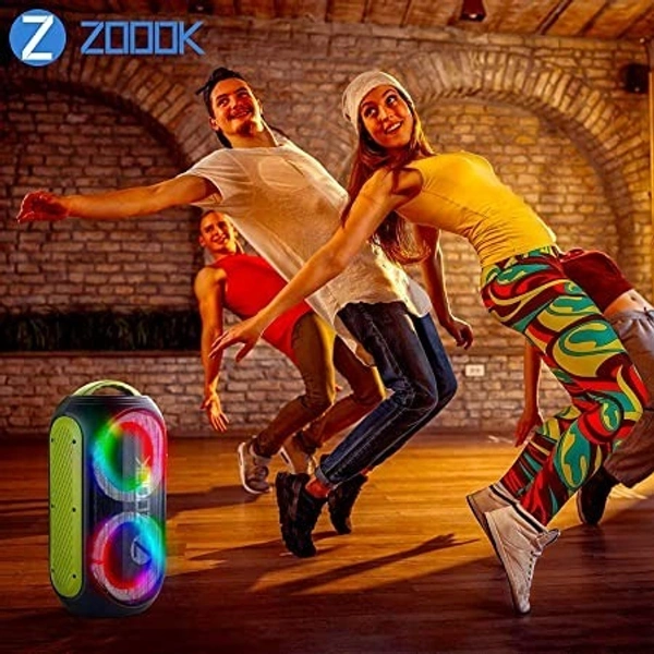 ZOOOK SHOW STOPPER DUET 100 Watt with Dual Wireless Mic - Green
