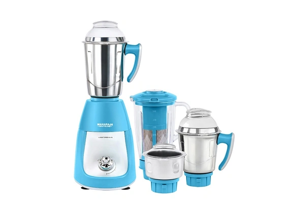 MAHARAJA WHITELINE SUPER TURBO ELITE 750-WATT MIXER GRINDER - Blue, 37, 28, 20