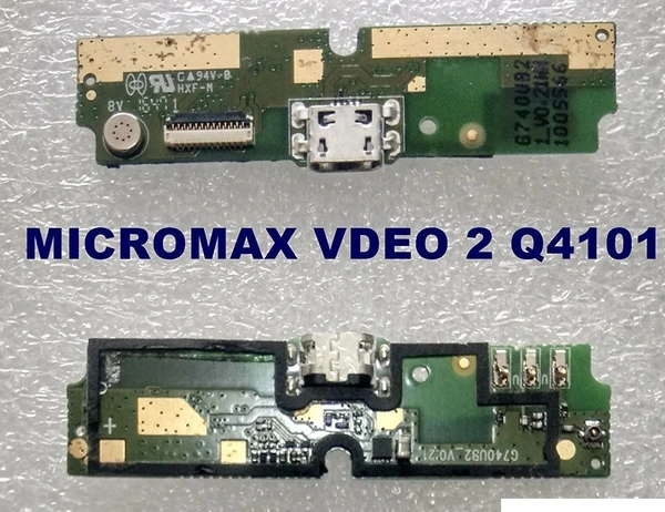 Micromax For Micromax Vdeo 2 Q 4101 Charging USB Port Mic Flex Sub Board