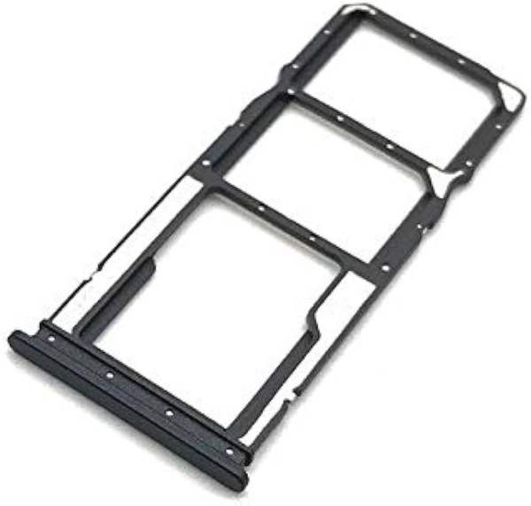 Xiaomi For Redmi Mi 8a SIM Card Tray Slot Holder Adapter Socket (Black)