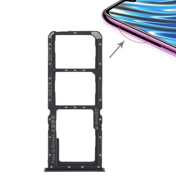 Oppo For Oppo F9 / F9 Pro  SIM Card Tray Slot Sim Outer Holder Adapter Socket