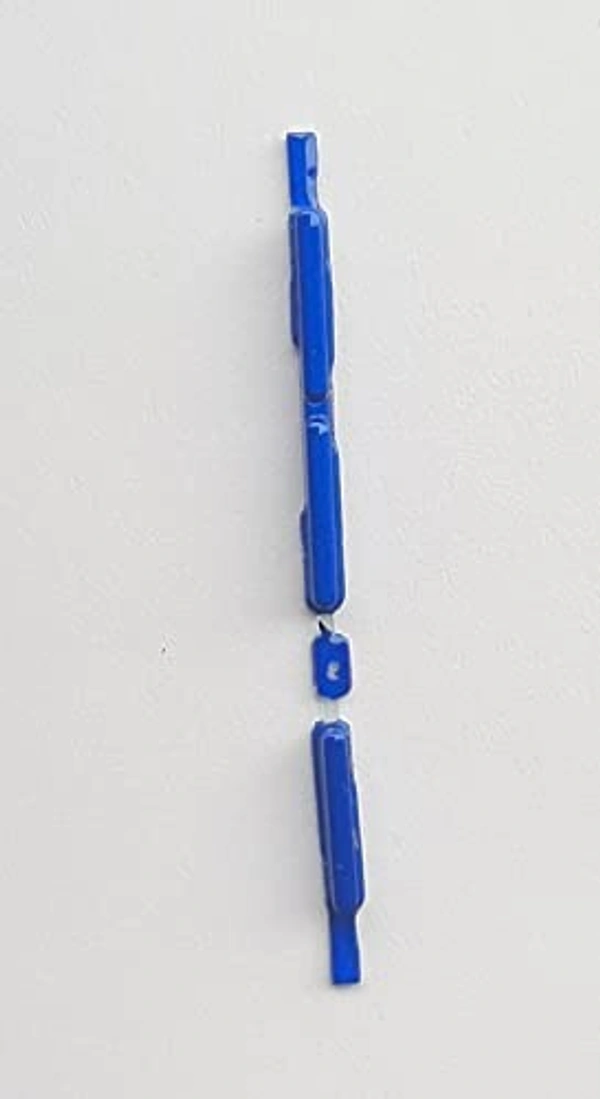 Tecno  For Tecno Pova External Power and Volume Button Side Button Out Rubber Keys : Blue