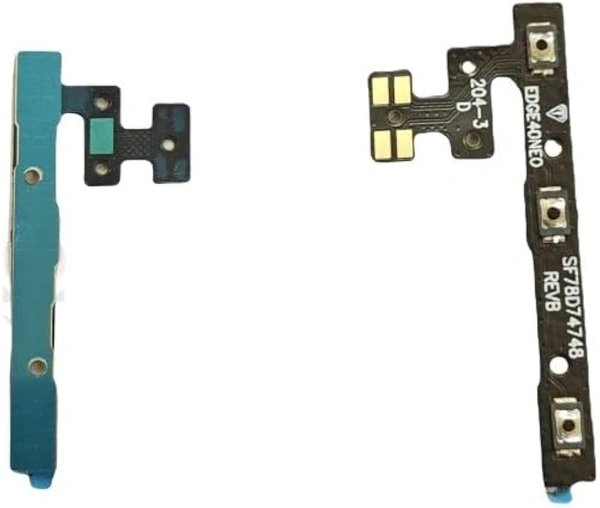 Motorola For Motorola Moto Edge 40 Neo Power On off  Volume Key Switch Button Flex Cable