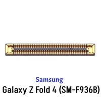Samsung  For Samsung Galaxy Z Fold 4 SM-F936 Spin Axis Upper Lower FPC Connector On PCB Board 