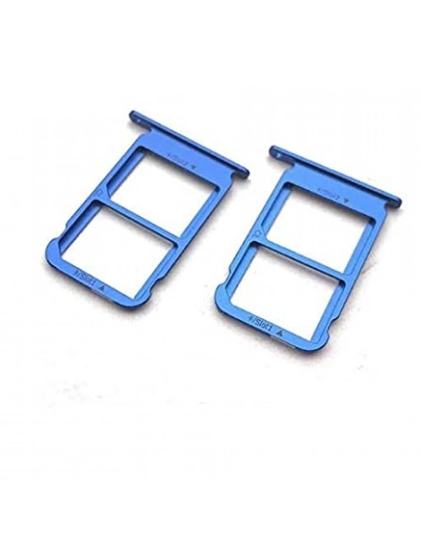 Huawei For Honor 10 Sim Card Tray Holder Sim Slot Outer (Blue)