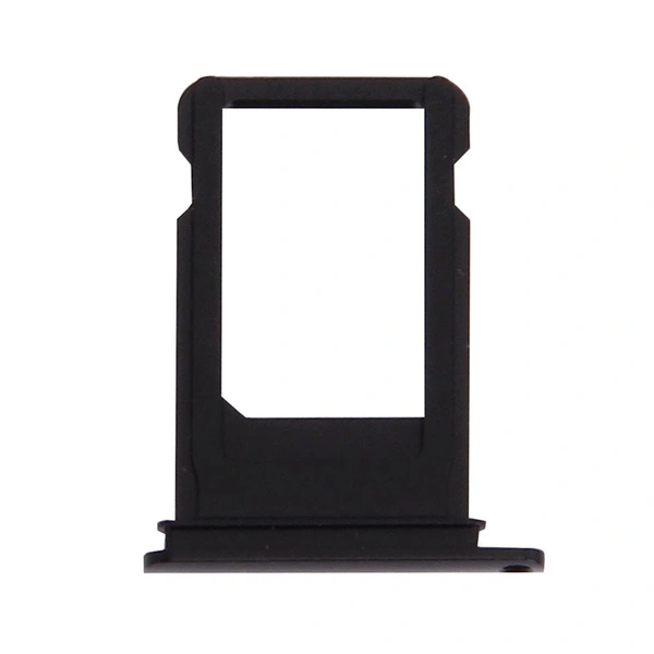 Apple For iPhone 7 Sim Card Holder Slot Nano Sim Tray Replacement (Black)