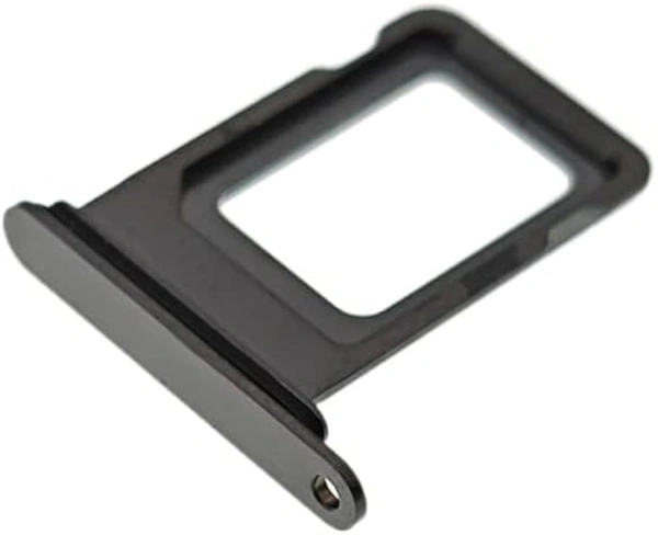 Apple For iPhone 13 Pro Max Sim Card Holder Slot Nano Sim Tray Replacement (Midnight Black)