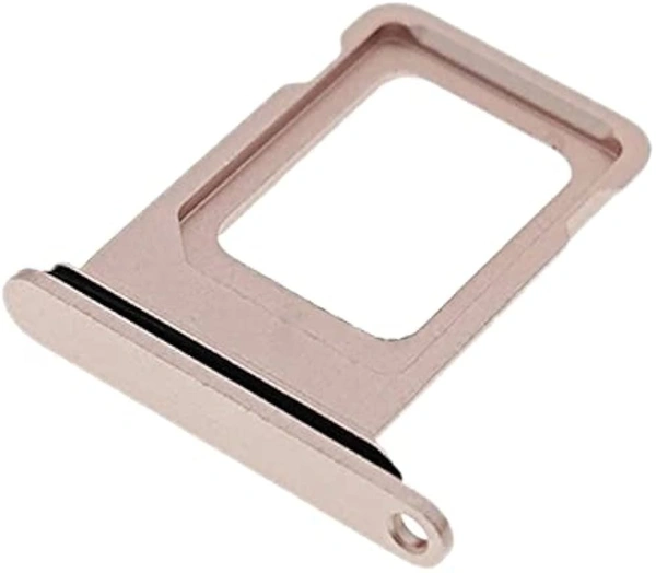 Apple For iPhone 13 SIM Card Tray Slot Holder Adapter Socket (Rose Gold)