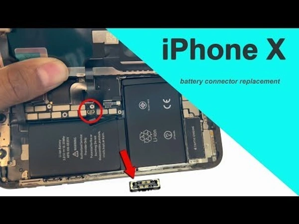 Apple For iPhone X Battery FPC Connector On Motherboard