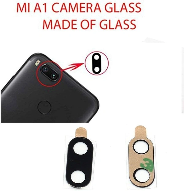 Xiaomi For Mi A1 Back Camera Lens Glass Replacement (Real Glass NOT Plastic)