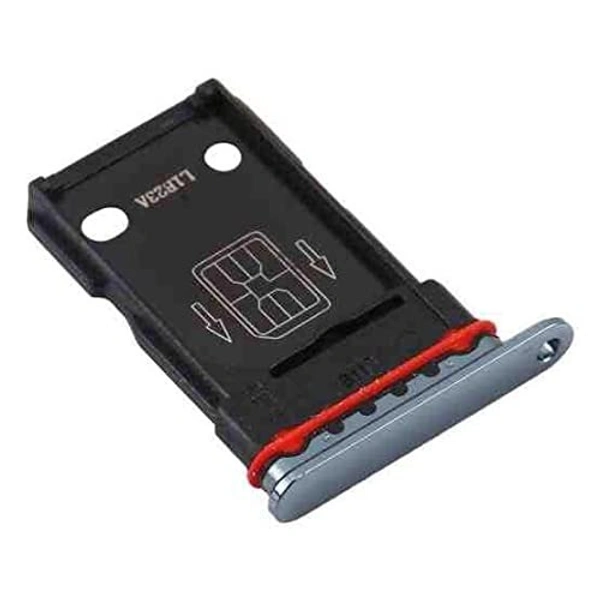 OnePlus For OnePlus Nord Sim Card Tray Holder Slot Adaptor : Silver