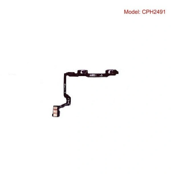 OnePlus For OnePlus Nord 3  CPH2491 Volume Key Switch Button Flex Cable Patta
