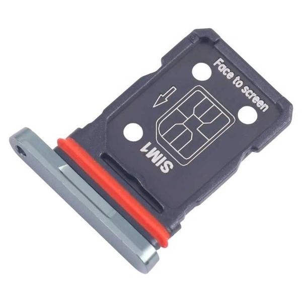 For OnePlus 12 PJD110 CPH2573 CPH2581 OEM SIM + SIM Card Tray Reader Sim Outer Module - Silky Black