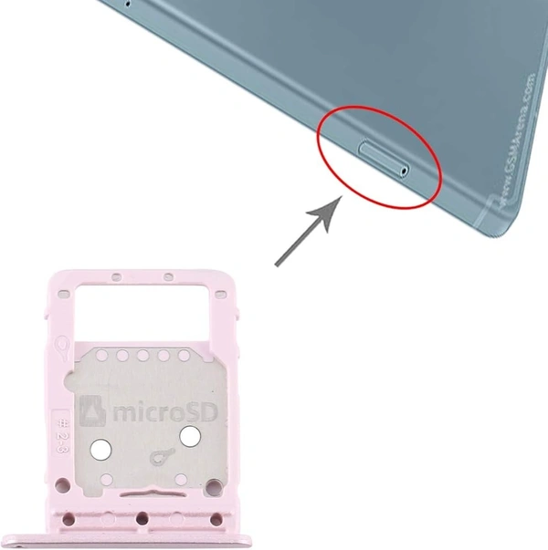 Samsung For Samsung Galaxy Tab S6 Lite/SM-P615 (Chiffon Pink)  SIM Card SD Tray Holder Slot