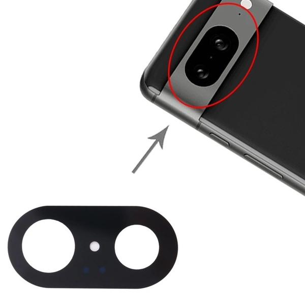 Google For Google Pixel 8 Back Camera Glass Lens Replacement 