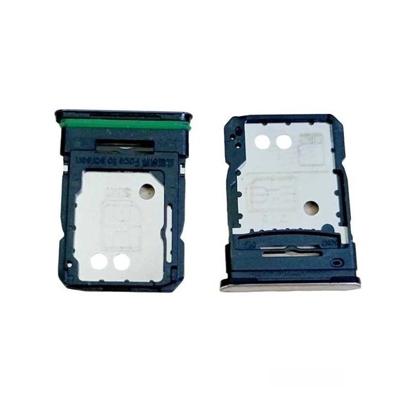 Oppo For Oppo Reno 10 5G CPH2531 OEM SIM Card + SIM Card + SD Memroy Tray Outer Holder (Silver Gray)