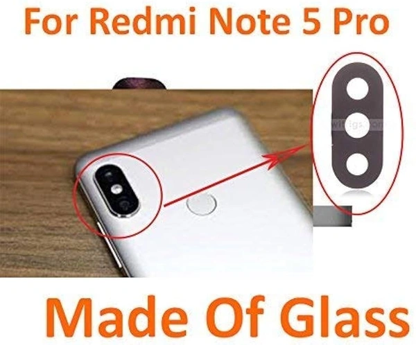 Xiaomi For Mi Redmi Note 5 Pro Back Main Rear Camera Lens Glass Part