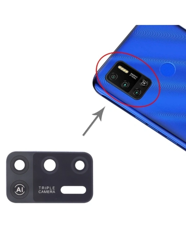 Tecno For Tecno Spark 6 Air KE6 Back Camera Lens Glass Replacement (Real Glass NOT Plastic)