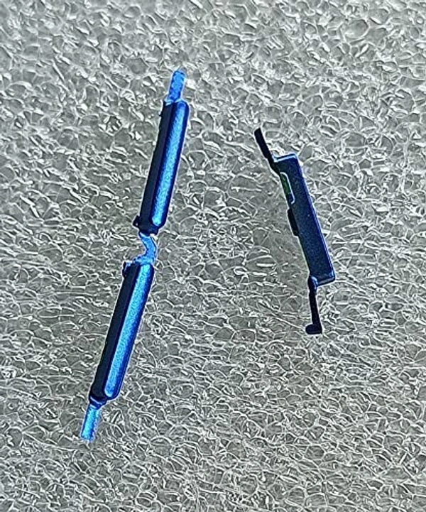 Oppo For Oppo Realme 3 , 3i Power ON OFF Volume Up Down Side Button Key (Blue)