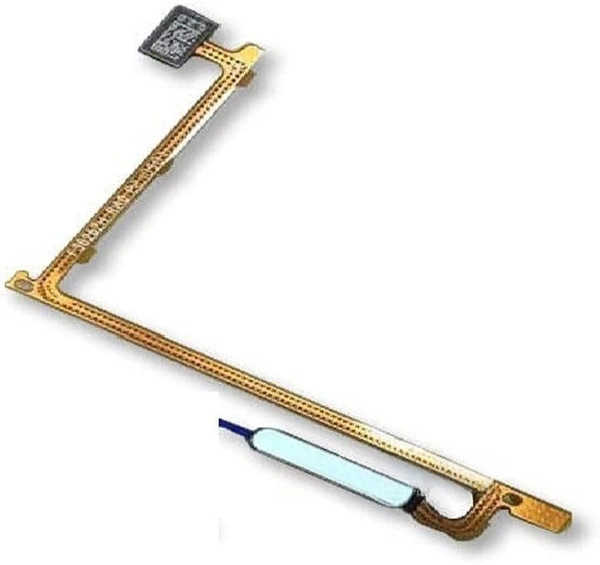 Vivo For Vivo Y30 Power On Off Fingerprint Scanner Sensor Flex Cable (Blue)