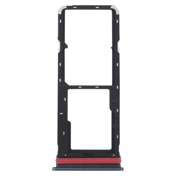 Vivo For Vivo Y35 2022 SIM Card Tray Slot Sim Outer Holder Adapter Socket Black