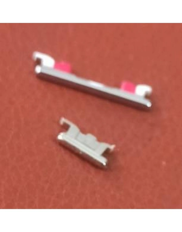 Huawei For Huawei Nova 3i Side Power On Off Volume Key Outer Rubber Button Silver
