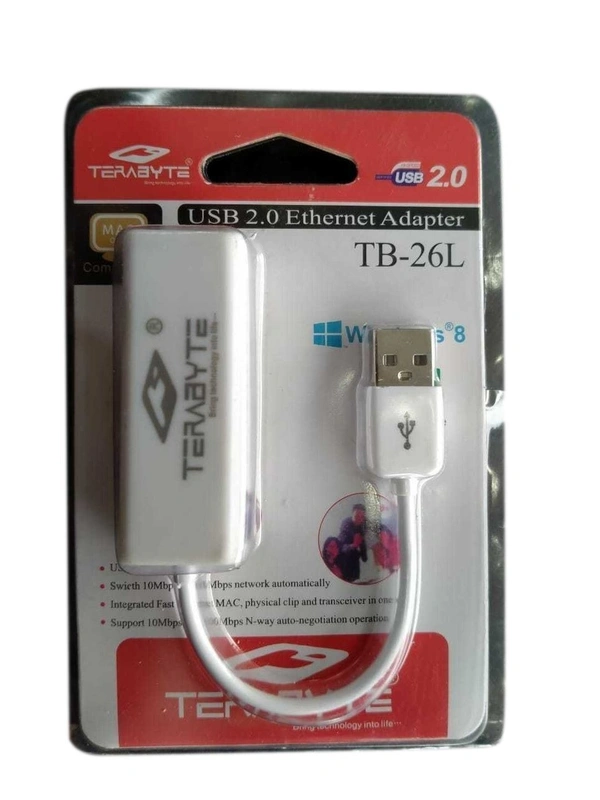 iSparehub USB to LAN Ethernet Adapter (TB-26L) Terabyte 