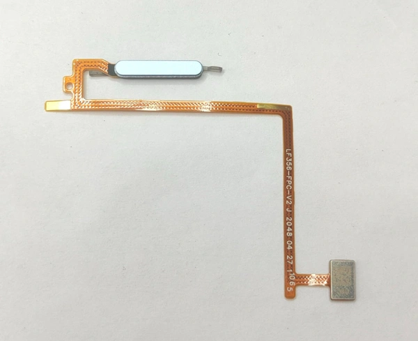 Vivo For Vivo Y51 2020 Power On Off Button Fingerprint Sensor Flex Cable (Sky Blue)