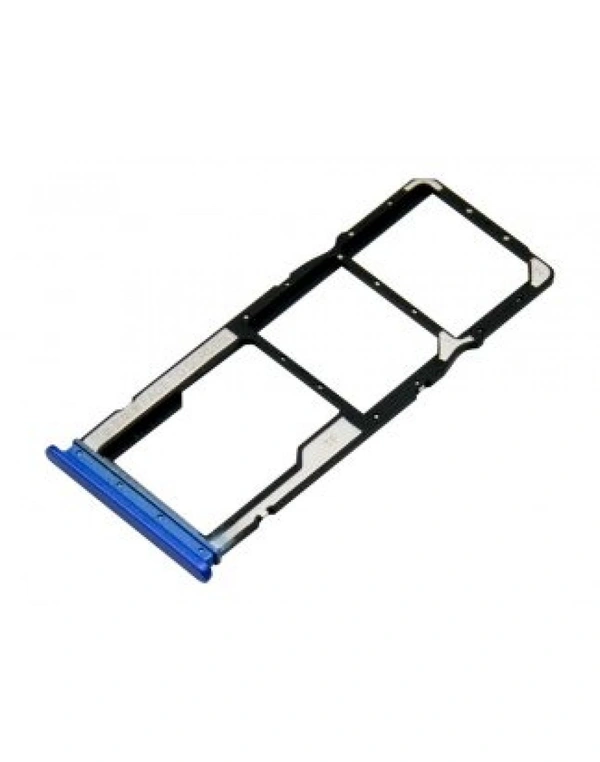 Xiaomi For Redmi Mi 8a SIM Card Tray Slot Holder Adapter Socket (Blue)