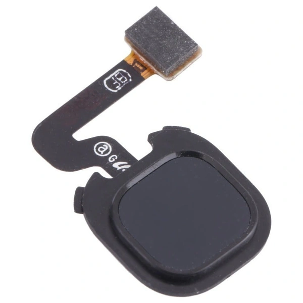 Samsung For Samsung A9 2018 A920 Fingerprint Sensor Scanner Key Flex Cable (Black)