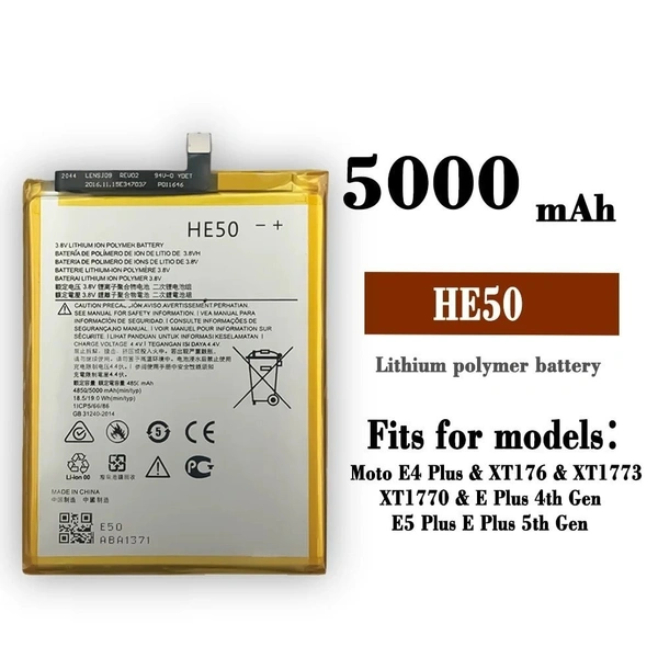 Motorola For Motorola Moto E4 / E5 Plus HE50 Battery 100% NEW 