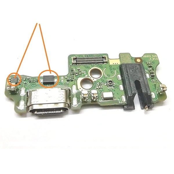 Infinix For Infinix Hot 11s X6812 USB Charging Port Mic Board Flex Cable