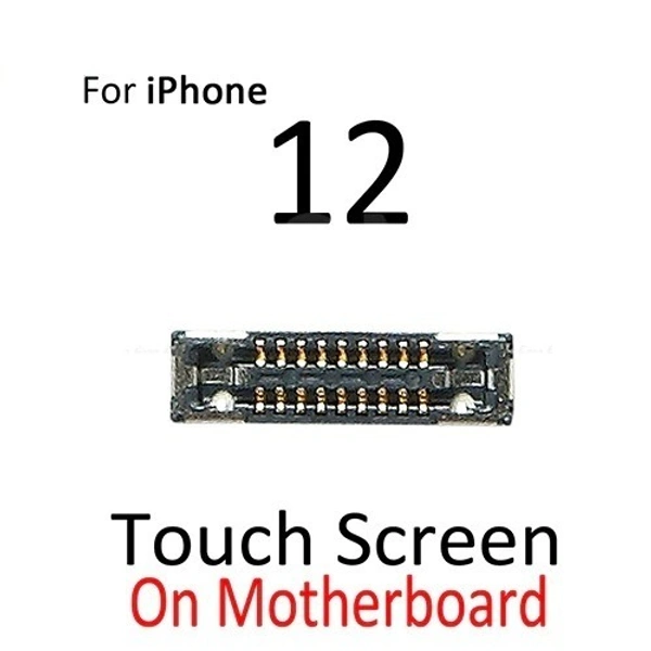 Apple For iPhone 12 Series Digitizer 3D Touch FPC Connector On Motherboard 
