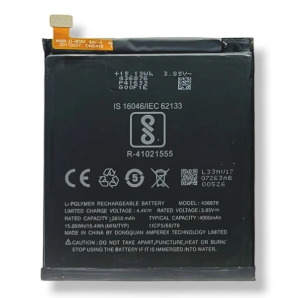 Tenor For Tenor E 10.or E/Tenor G 10.or G Battary 436876 Battery  – 4000mAh