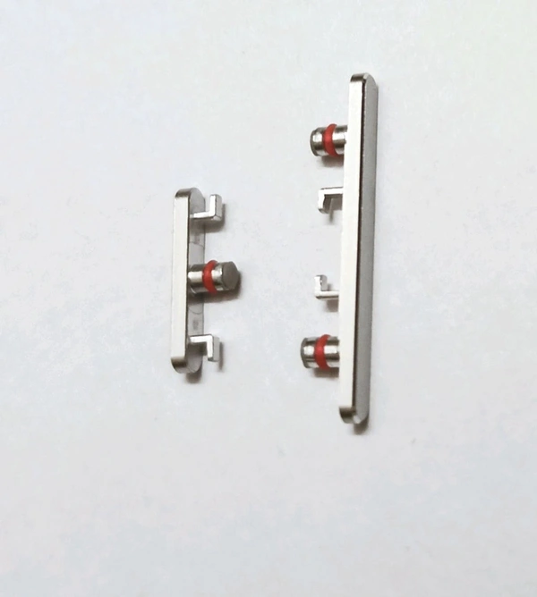 OnePlus For OnePlus Nord 4 5G External Side Power On Off Volume Outer Metal Key Button  - Silver