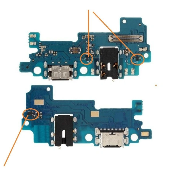 Samsung For Samsung A31 USB Charging Type C Port Mic Flex Cable