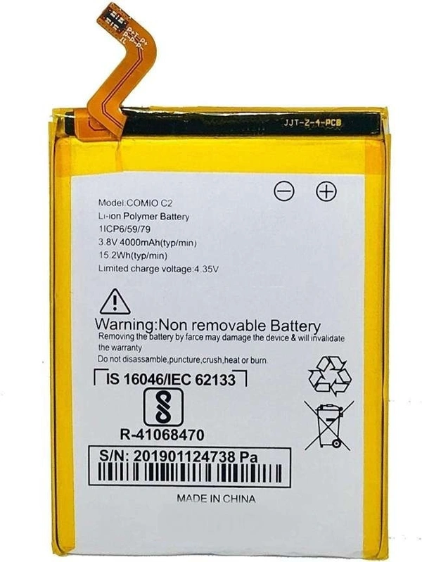 Comio For Comio C2 Battary New Replacement Battery  