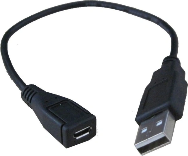 iSparehub For Morpho 1300 E2, E2 OTG Female V8 Micro USB to Male USB Adapter Cable 