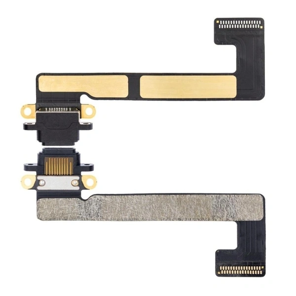 Apple For iPad Mini 3 A1599 A1600 Charging Port DC Jack Connector Flex Cable (Black)Ribbon