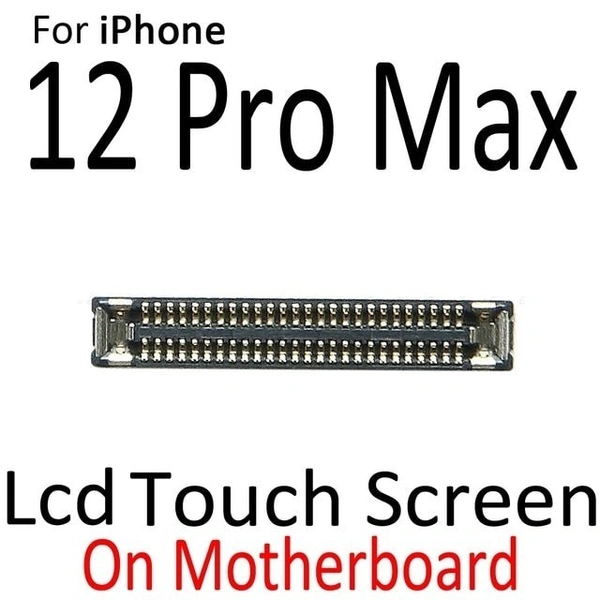 Apple For iPhone 12 Pro Max LCD Display FPC Connector On Motherboard