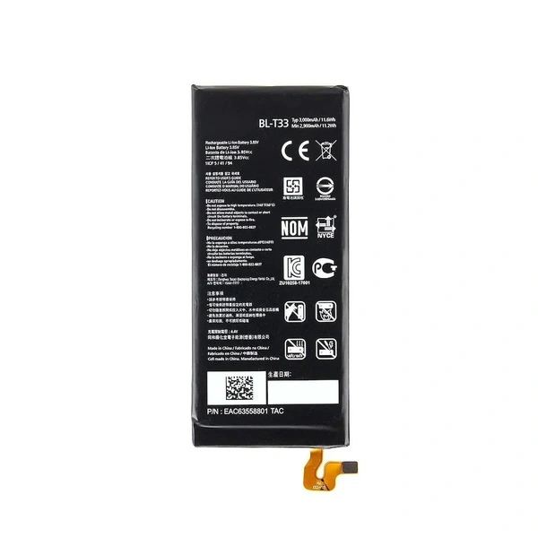 LG For LG Q6 BL-T33 100% Compatible Battery Part Replacement 