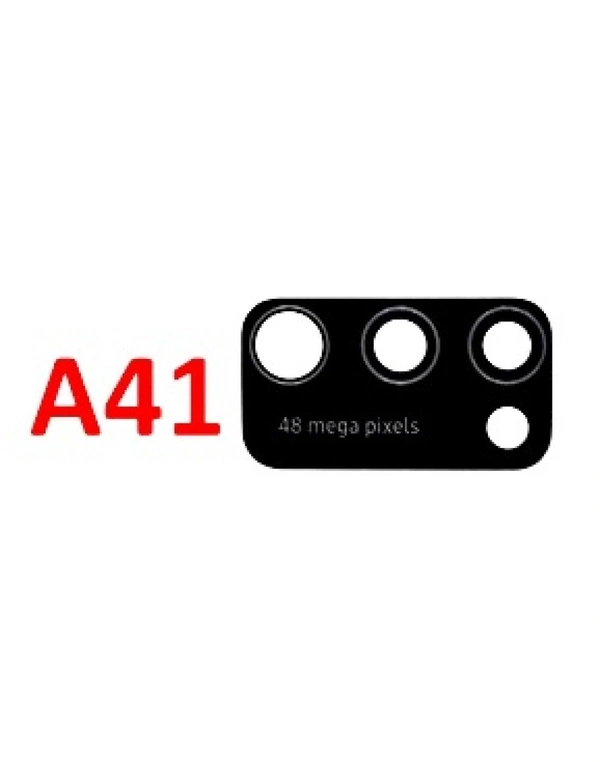 Samsung For Samsung Galaxy A41 Rear Camera Lens Glass with Adhesive Sticker Part