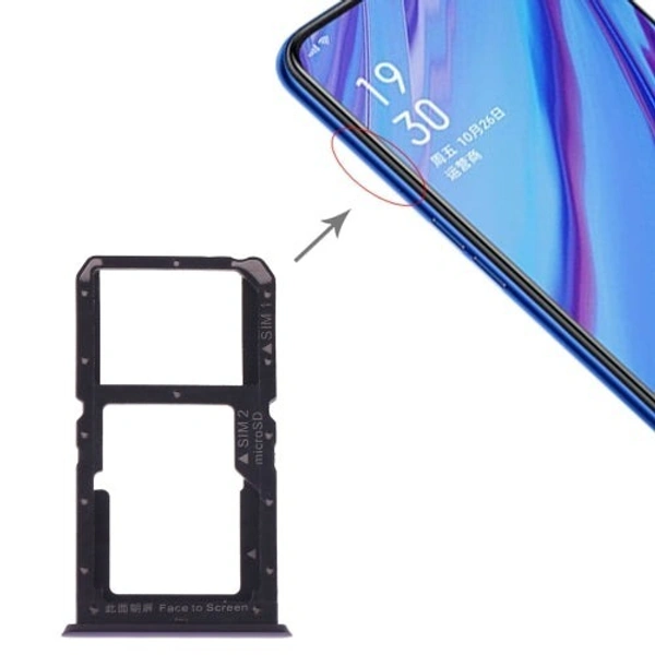 Oppo For OPPO Reno Z (CPH1979) SIM Card Tray Slot Holder Adapter Socket