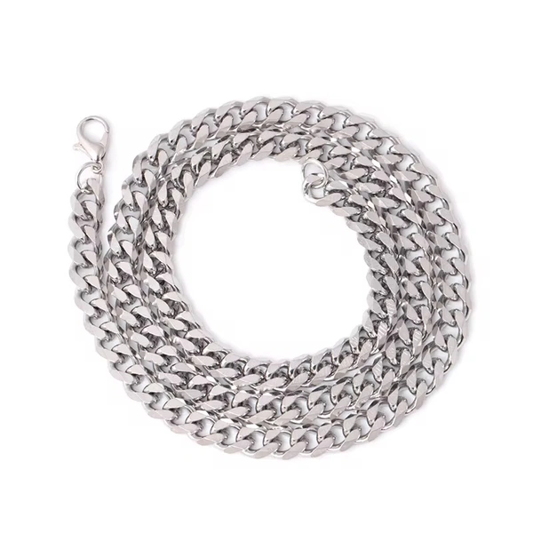 Silver Diamond Cut Chain